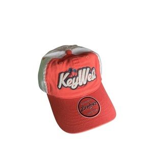 Zephyr "Key West" Orange and White Trucker Hat